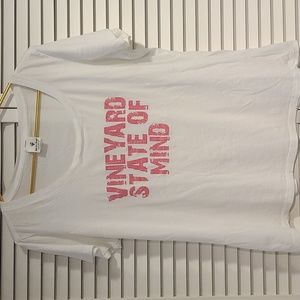 MARTHA'S VINEYARD T shirt adult scoop neck XL short sleeve